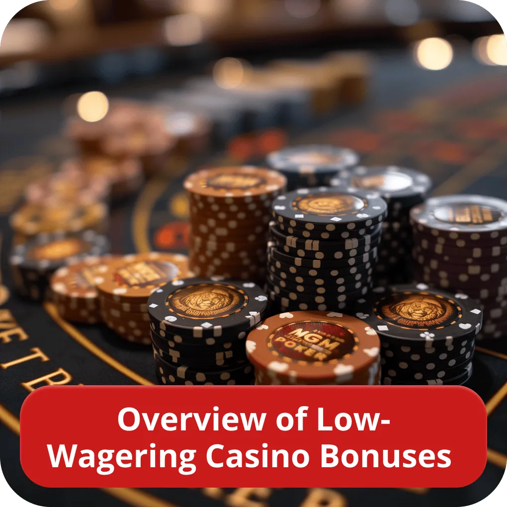 Low wager casinos